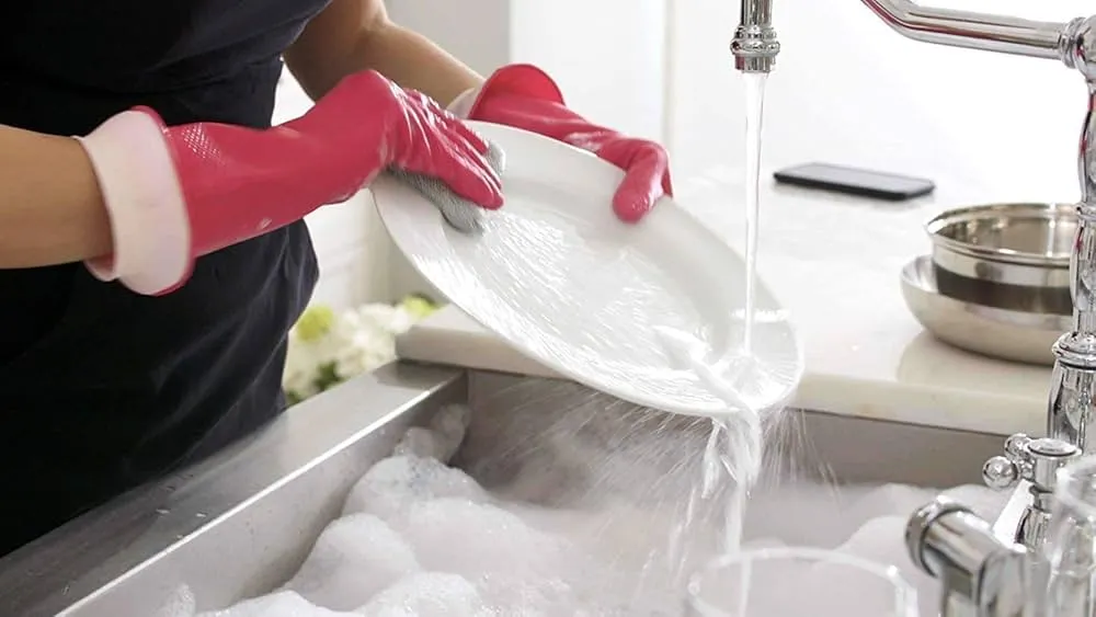 Casabella Waterblock Dishwashing Gloves
